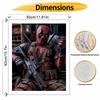 Disney Oil Painting DIY Digital Painting Super Hero Character HandPainted Wall Art for the Living Room or Entryway.
