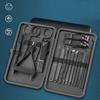 18pcs Manicure Set Nail Clippers Nail Care Kit Home Stainless Steel Ear Scissors Nail Clippers Pedicure Scissors Tool
