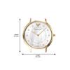 Emporio Armani Аналоговые часы из нержавеющей стали AR11007 Женские