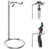 Link Idea Safety Razor Holder Shaving Brush Deluxe Men's Stainless Steel Travel 4.7 Inch Silver 12cm, High - Silver, 1 Piece, 1 Piece