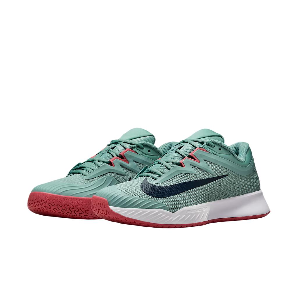 Nike Court Air Zoom Vapor Pro 3 HC Cannon Armory Navy Men Sneakers Teal White Adobe FZ2161-004