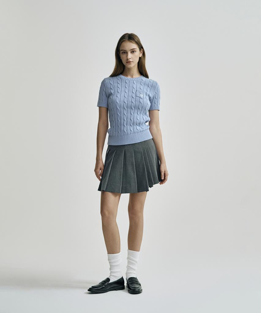 Женская асимметричная плиссированная юбка SERGIO TACCHINI (Д.Грей)