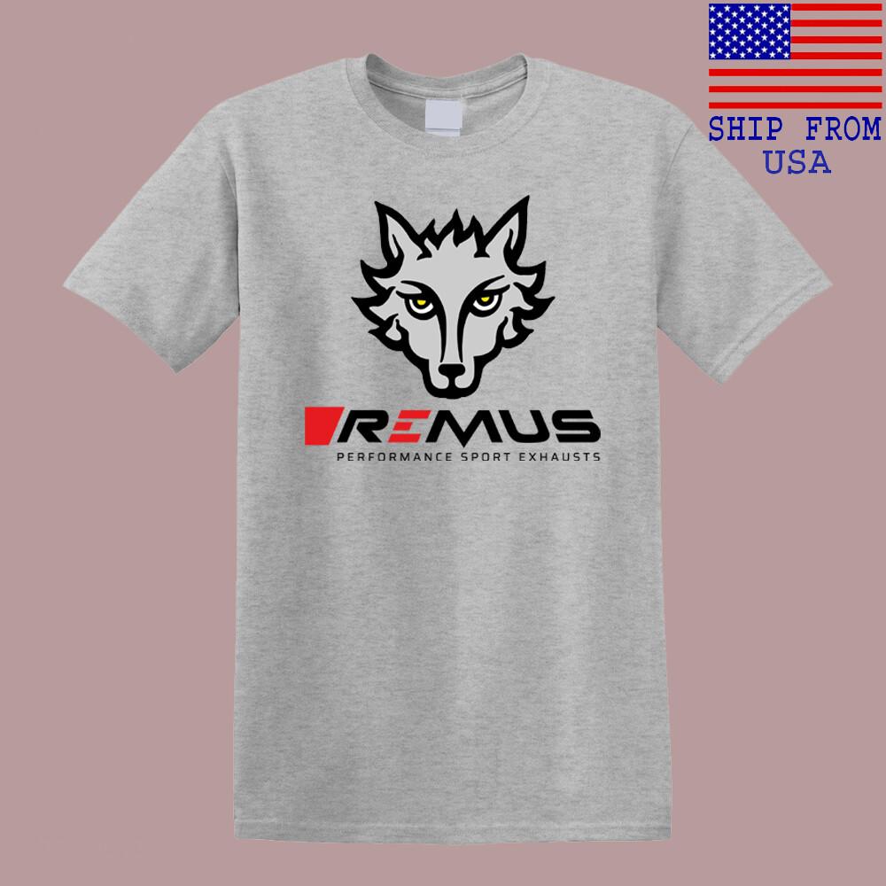 Выхлопная система Remus Racing Men#039;s Серый Размер S5XL Унисекс Футболка