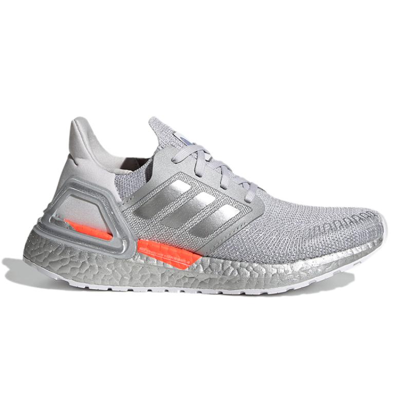 Adidas Кроссовки Ultra Boost 20 NASA Halo Silver GS FZ2925