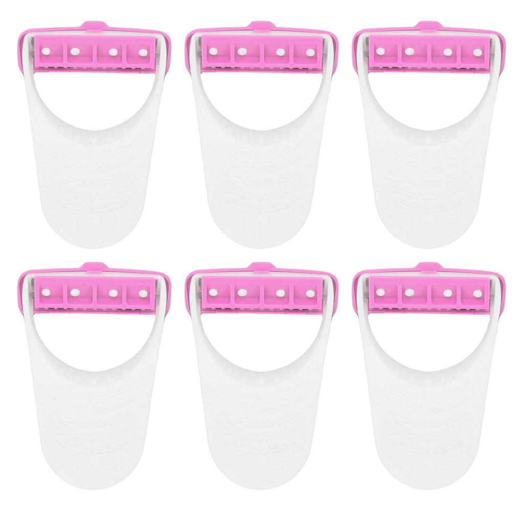 6 Pcs Disposable Horse Clippers Portable Horse Grooming Trimming Tools with Protective Covers for