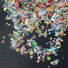  5000PCS  DIY Mixed Glitter 3MM Heart Star Flower Sequins Stickers