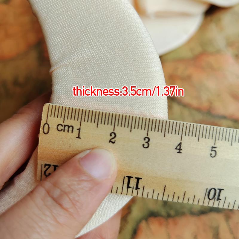 1Pair 3.5cm Thickness Shoulder Pads Right Angle Encryption High Pads Sewing Accessories Foam Shoulder Pads for T-Shirt Clothes