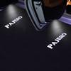 cwtnuk1 2PCS For Mitsubishi Pajero V87 V93 V97 V80 2007 - 2021 LED Car Door Logo Projector Welcome Ghost Shadow Light Auto Accessories