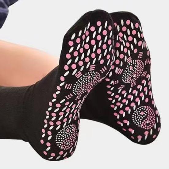 Yousheng 1 пара носков с подогревом, самонагревающиеся, снимающие усталость, легкие, турмалиновые, удобные, дышащие, массажные носки для мужчин и женщин