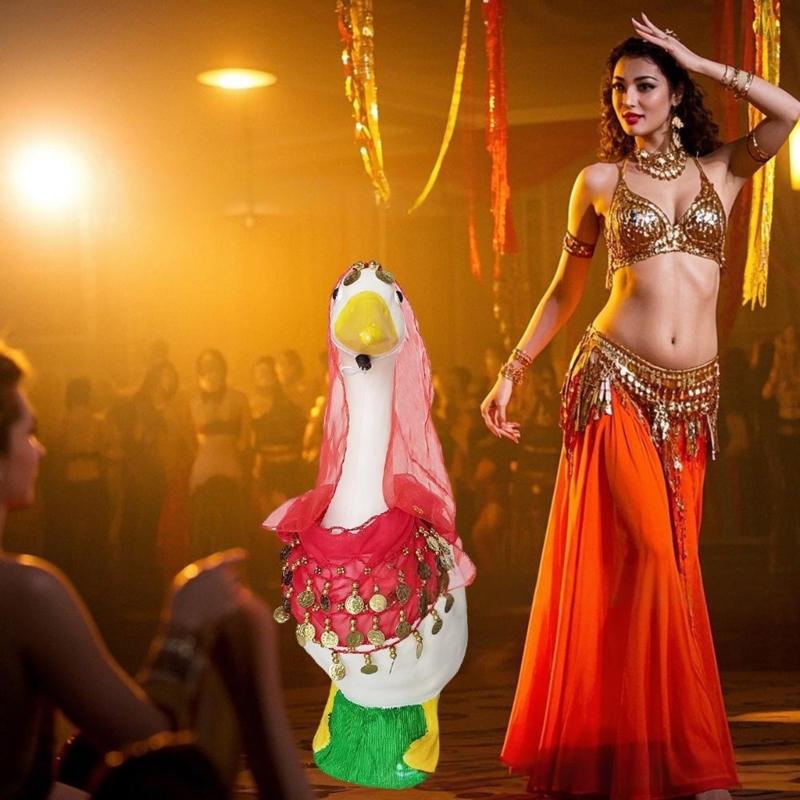 Комплект одежды для танца живота, Хип-шарф для танца живота, Шарф для головы с монетами, Цыганские аксессуары для костюма, Женский костюм для танца живота