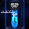 Новая электробритва, USB аккумуляторная бритва, мужская портативная бритва, бритва с тремя головками