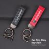 IJHD3 Car Logo Keychain Waist hanging key chain Auto Accessories For Alfa Romeo Giulietta Mito 159 Giulia Stelvio 156 147 Tonale Brera