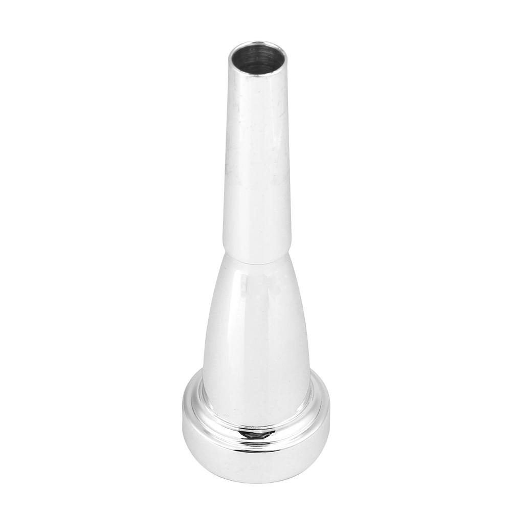 Мундштук для трубы размера 3C, аксессуар для музыкального инструмента(Серебряный)