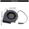 Compact Design Energy Efficient 97mm 7000RPM 12V 2.94A Blower Fan Low Noise for Automotive Cooling and Crafting top sale