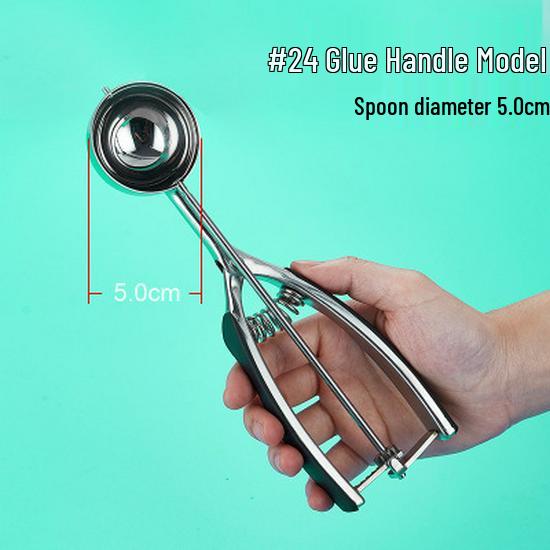INOX 304 Stainless Steel Ice Cream Scoop/Baller for Hotels & Cafeterias