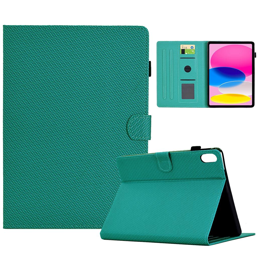 Для iPad (2025)/10.9 (2022) Чехол с кармашками для карт, функция автопробуждения/сна, обложка для планшета из ПУ кожи