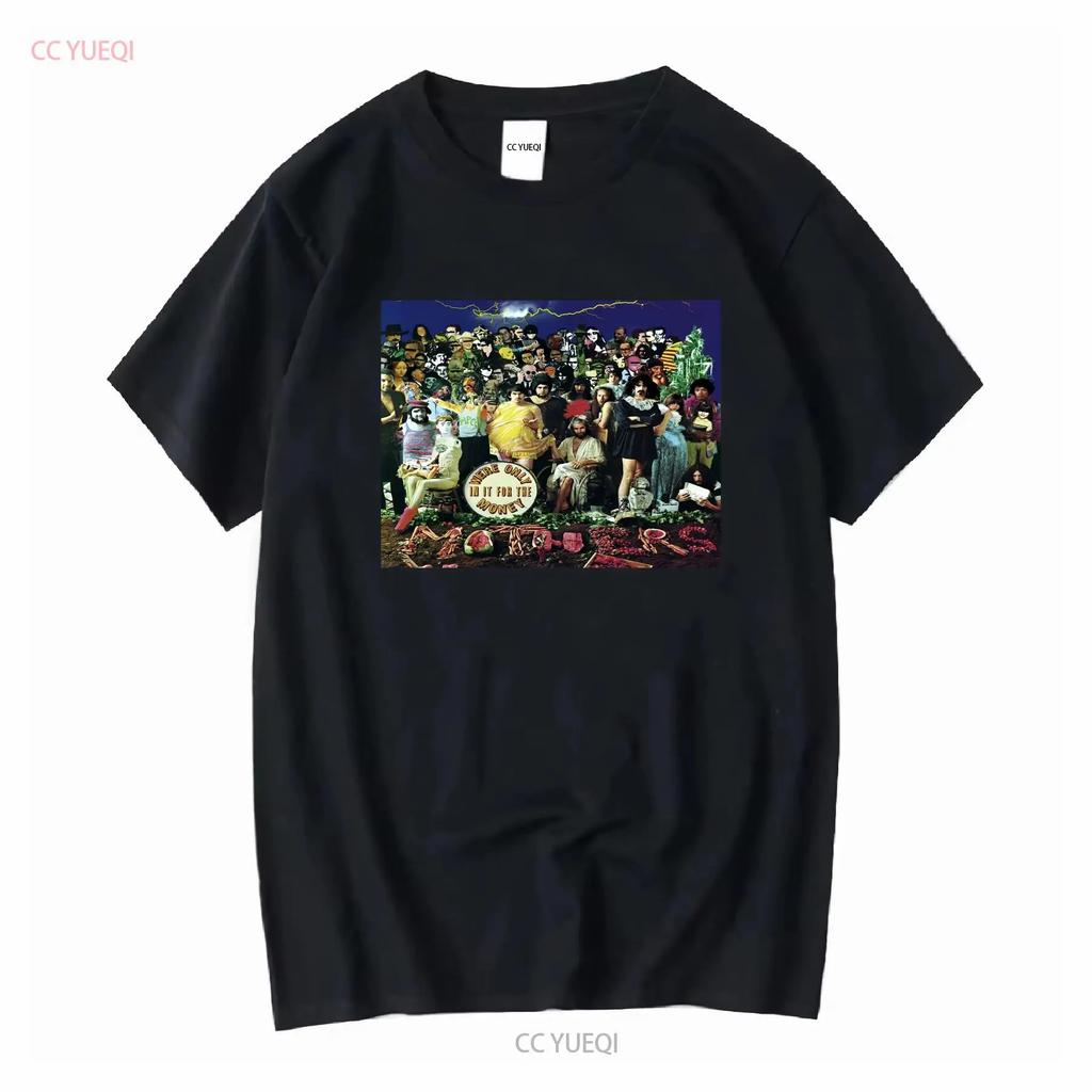 FRANK ZAPPA T SHIRT were only in it for the money SMALL MEDIUM LARGE XL long or short sleeves vintage Washed Comfortable