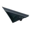 For FIAT 500 2012 2013-2019 Door 1 Pair Front Window Mirror Triangle plate Cover