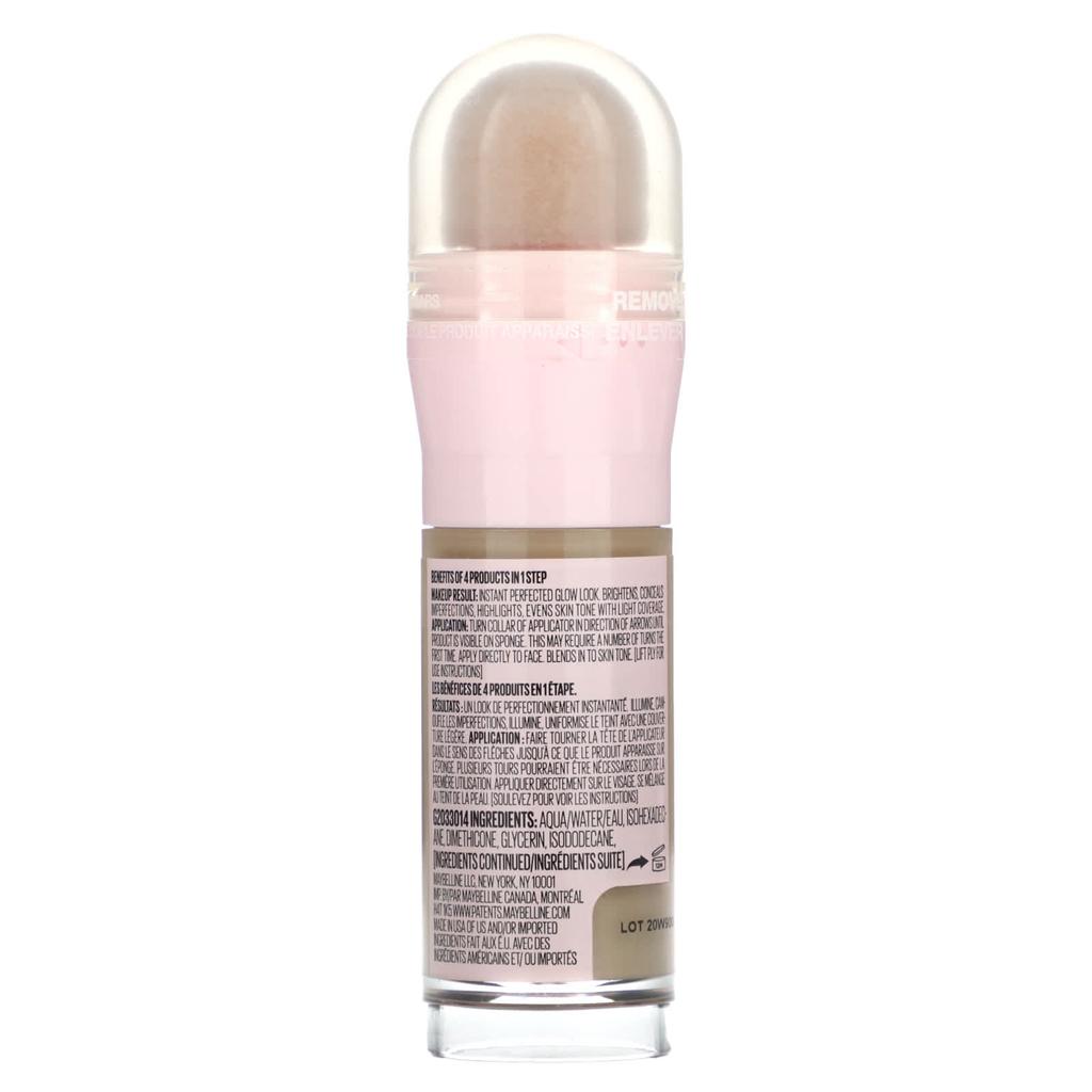 Maybelline Instant Age Rewind, Perfector 4-в-1 Glow Makeup, 00 Fair-Light, 0,68 жидких унций (20 мл)
