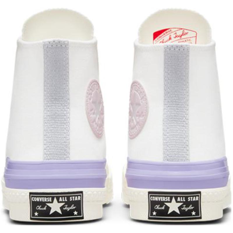 Converse Chuck Taylor All Star 1970-х годов Удобные и легкие высокие парусиновые женские белые