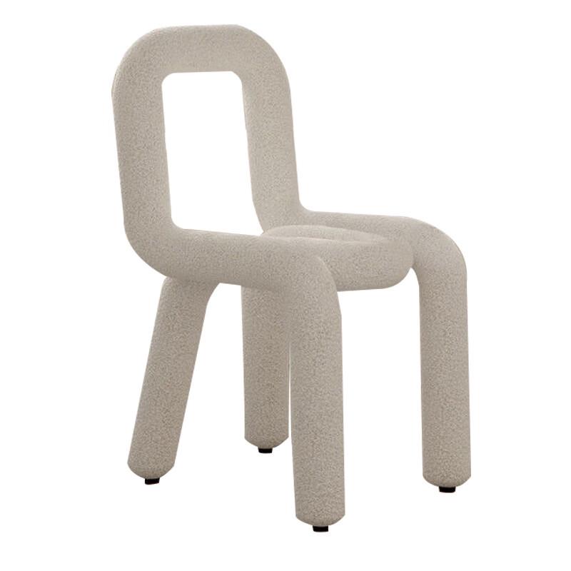 OEING Lamb Wool Backrest Leisure Chair