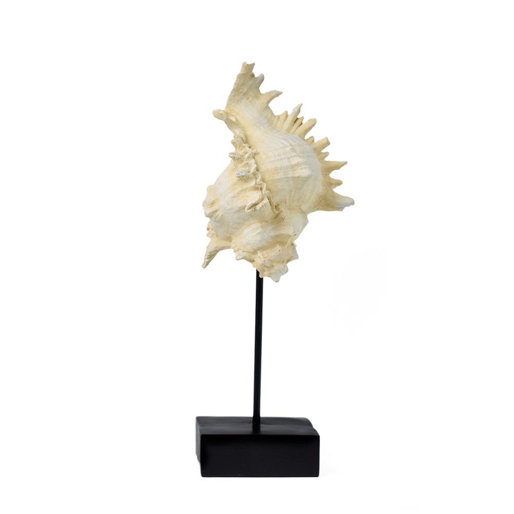 Ocean-Themed Mediterranean Decorations: Starfish, Seahorse, and Conch for Living Room or Restaurant