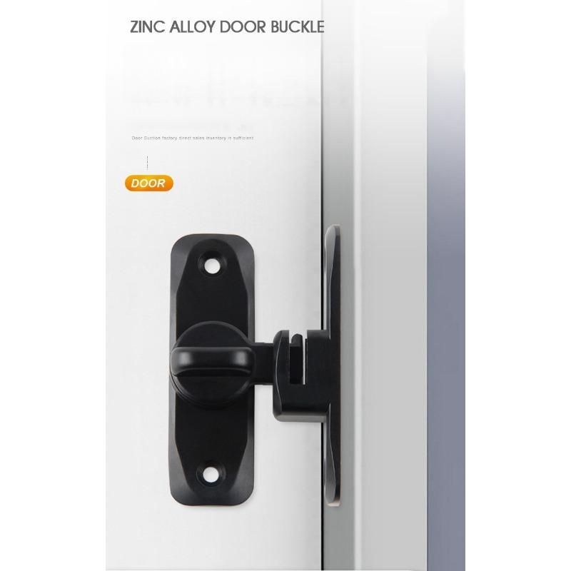 1 КОМПЛЕКТ противоугонная защелка дверная защелка замок для раздвижной двери и окна защелка дверной засов без сверления замок для распашной двери дверная защелка дверной засов