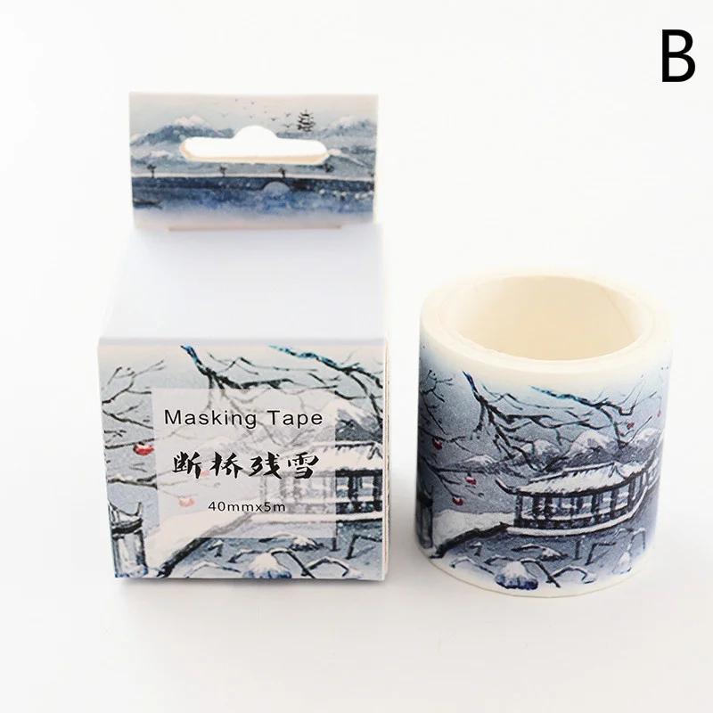 Ручной счет Бумажный стикер Антиквариат Декоративная клейкая лента DIY Скрапбукинг Наклейка Этикетка Декоративные канцелярские принадлежности ручной работы