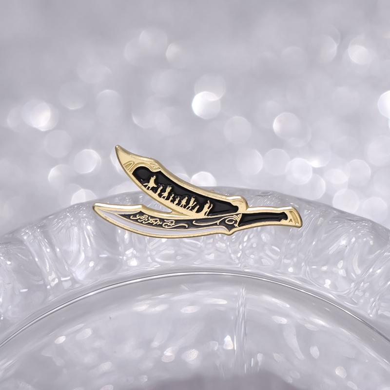 Эмалевые значки в стиле западного фэнтези, на заказ, броши с кино, значки на лацкан, ювелирное украшение, подарок для фанатов, друзей