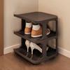 Stackable Shoes Storage Organizer Removable Standing Shoe Shelf Layered Shoe Cabinets  Home