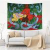 Creative Cartoon Decorative Tapestry Office Living Room Tapestry Home Wall Decoration Tapestry