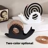 Fireproof & Anti-Scald Mosquito Coil Holder Tray - Snail-Shaped Durable Plastic Mosquito Coil Rack
