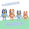 Bluey Heeler Family Plush Set 4 плюшевые фигурки эксклюзивно для Amazon 7-8"