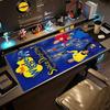 Wiggles Large Mouse Pad Desk Mouse Pad Ultra-Long Desk Mat Non-Slip Rubber Bottom Office and Gaming Desk Decoration