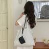 Мини однотонные сумки из искусственной кожи для удостоверений личности для женщин, подвесная сумка для наушников, портмоне, сумка для карт