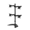 Universal Dual-Monitor Mount for 13-32 inch Screens, Adjustable Four-Screen Bracket