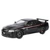 НОВЫЙ 1/24 Nissan GTR R34 Skylin Модифицированный Автомобиль Сплав Модель Автомобиля Звук и Свет Оттяжка Детская Игрушка Коллекционные Предметы Подарок на День Рождения