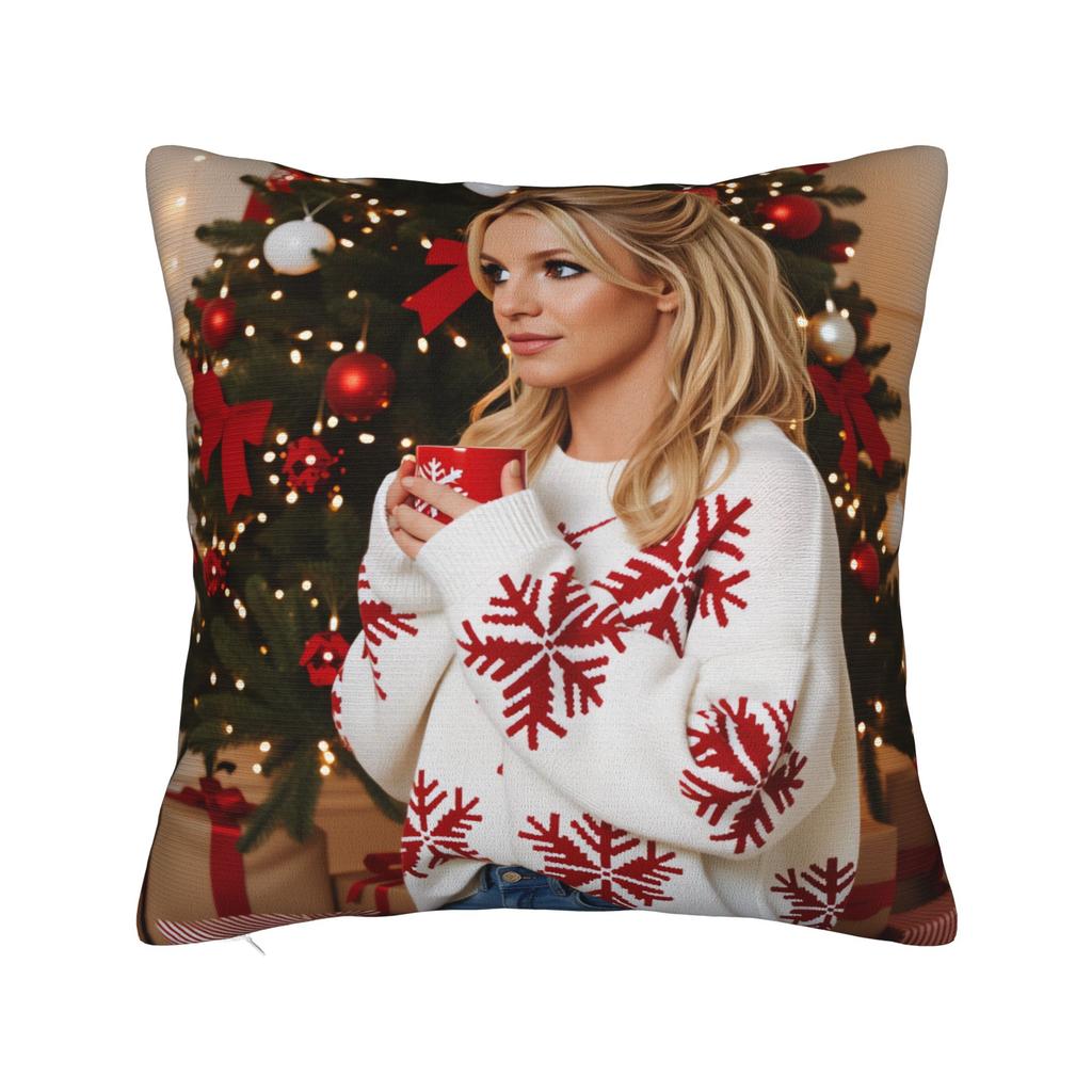 Pillow Cover Singer B-Britneyy S-Pearss Cute Funny Pillow Case For Sofa Home Decoration Pillowcases