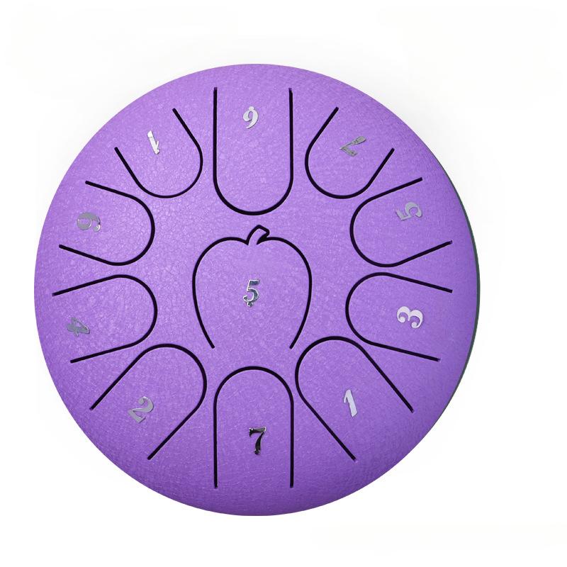7 Inch Tongue Drum Sound Therapy Small Tongue Drums Professional Child Percussion Music Instrument Accessories Yoga Meditation Instruments Portable