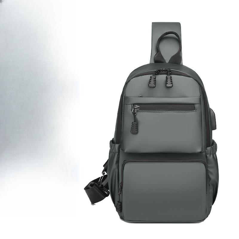 Модная мужская нагрудная сумка Высококлассная одноплечевая женская сумка кросс-боди Повседневная мужская сумка Дорожный нагрудный рюкзак Водонепроницаемая наплечная сумка