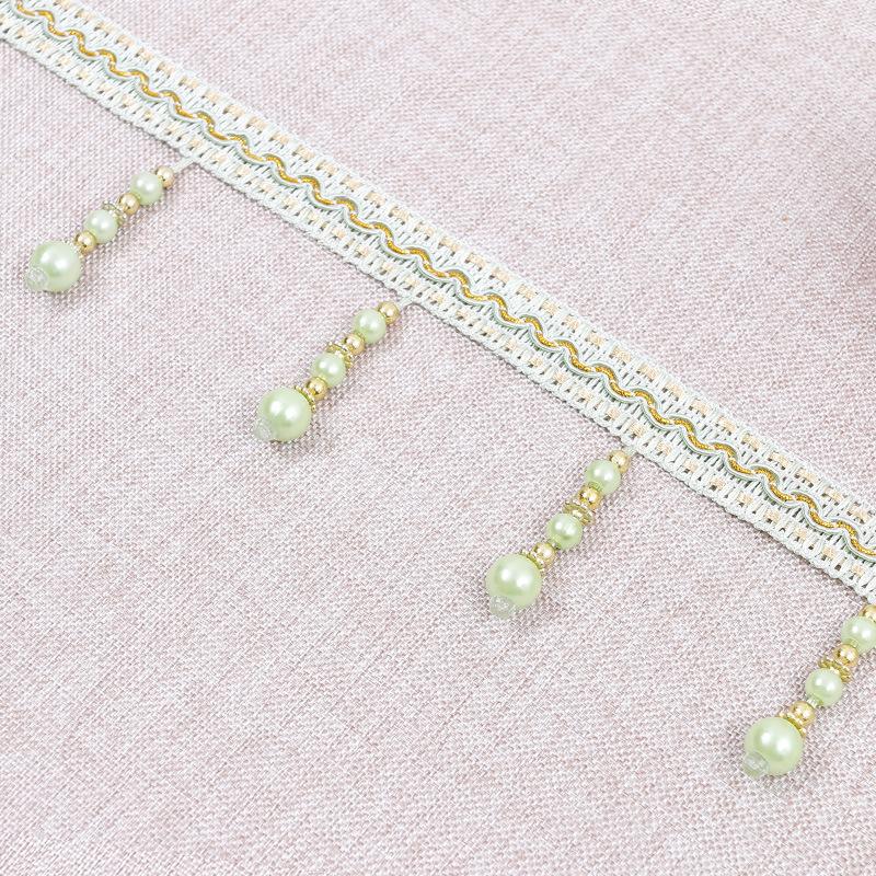 11 метров искусственный жемчуг кисточка кружевная отделка занавес швейный аксессуар обивка штор бисер отделка бахрома DIY домашний декор