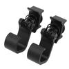 1 Pair L Rail Tie Down Anchor Point 360 Degree Rotation Base Tie Down Single Stud Fitting Hook for Truck Trailer UTV