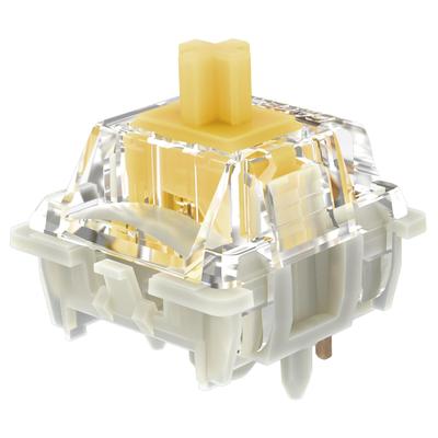 Gateron G Yellow Pro 5-контактный переключатель RGB MX механическая клавиатура Items Pro 3.0 Pre-Lube желтый-красный-чай (72 3.0 Желтый)
