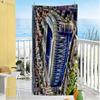 Chelsea Fc Player Action Beach Towel Quick-Dry Soft Microfiber Comfortable Lightweight