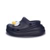 Crush Clog EVA Classic Crush Ice Cream Pour Casual Temperament Hole Shoes Unisex Black