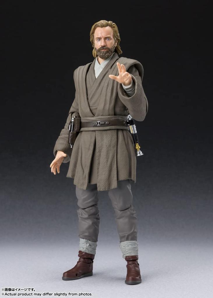 TAMASHII NATIONS Кеноби 150 мм окрашенная подвижная фигурка SHFiguarts Obi-Wan (ЗВЕЗДНЫЕ ВОЙНЫ Оби-Ван Кеноби) приблизительно. ПВХ, АБС, ткань