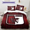 Genoa CFC logo Bedding Quilt Set Quilt Cover Pillowcase Home Decoration Birthday Gift (1 * duvet cover + 2 * pillowcase, without core)