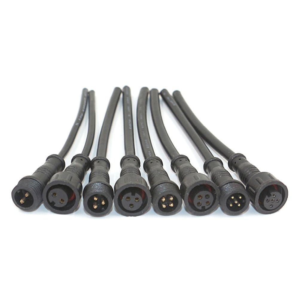M14 2Pin 3Pin 4Pin Signal Line Equipment Power Wire Optional Cable Base Connector 2Pin3Pin4Pin Cable Waterproof Connector Line