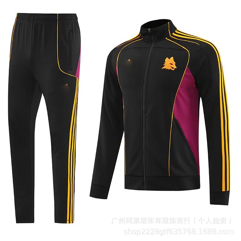 2025 Winter Long Zip Training Jacket Men Football Fans