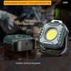 Карманные фонари COB, брелок-фонарик, USB-перезаряжаемый, 6 режимов, супер яркий, мини-портативный рабочий фонарь с магнитом для кемпинга на открытом воздухе